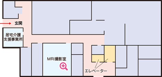 だいいち病院B1Fマップ