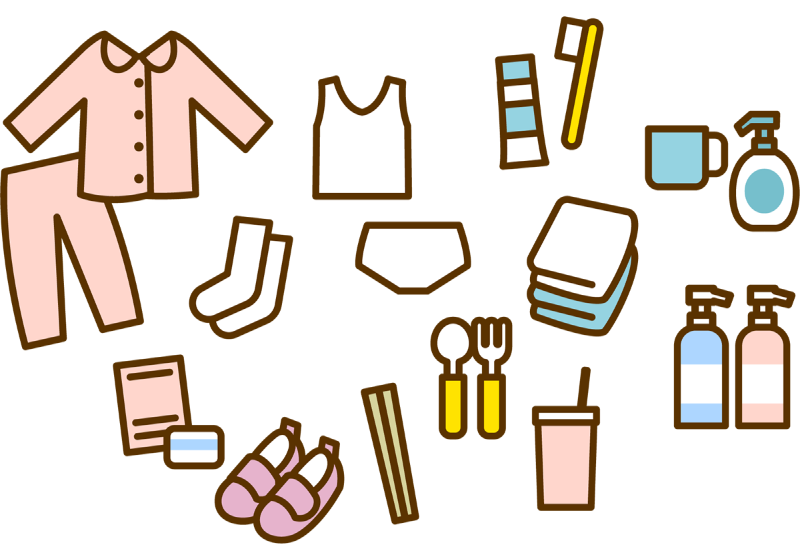 入院生活に必要な物